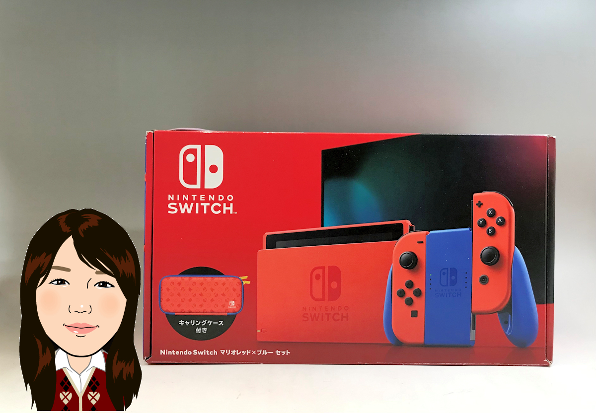 Nintendo Switch【任天堂スイッチ】ニンテンドースイッチ マリオレッド×ブルー ゲーム機 画像1