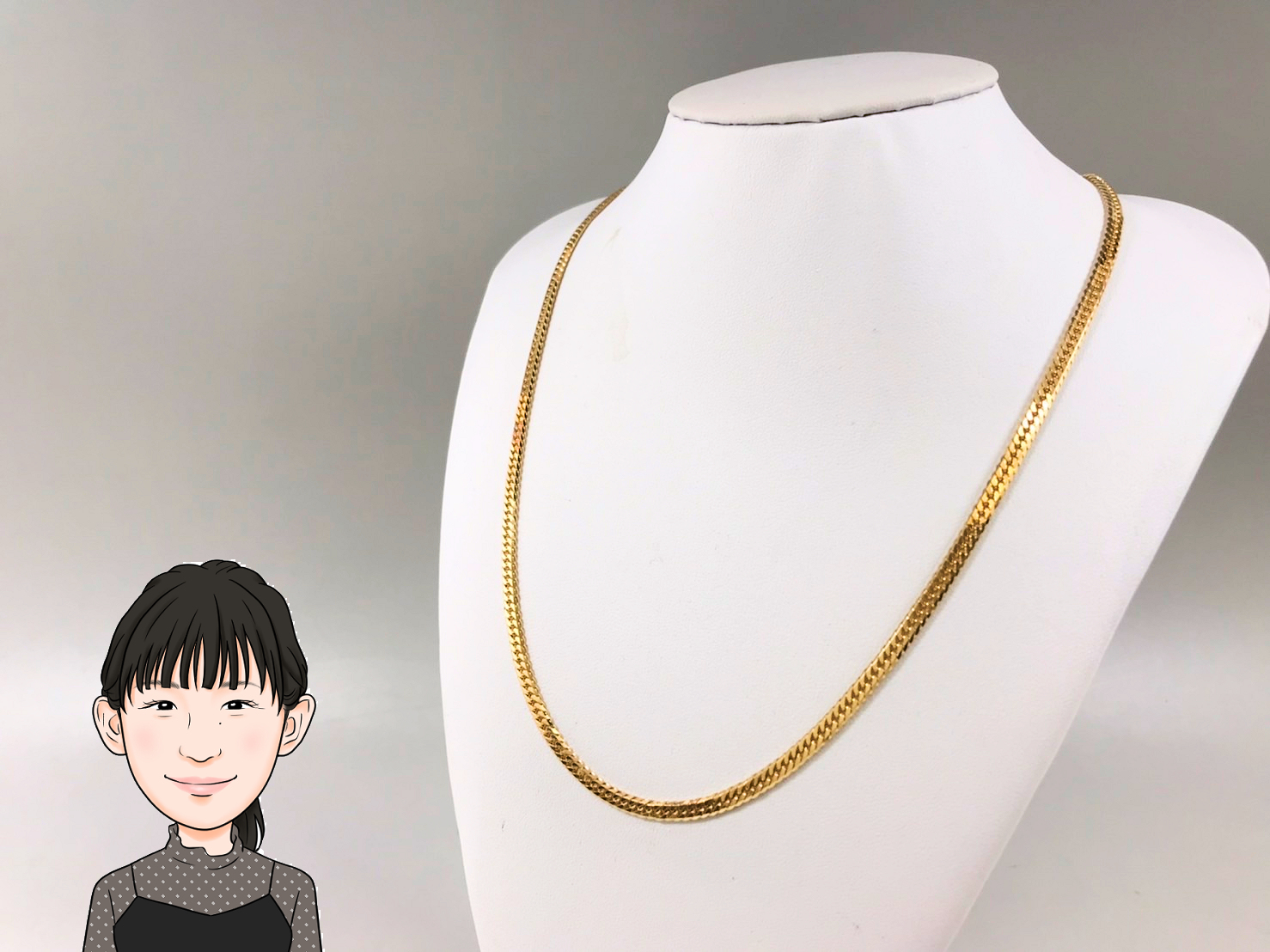 K18 18金 喜平ネックレス キヘイ 画像1