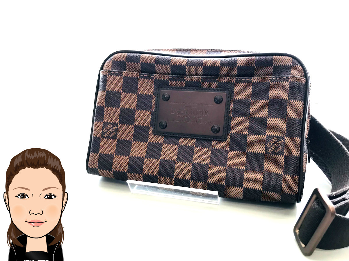 LOUIS VUITTON 【ルイヴィトン】 ダミエ バムバッグブルックリン ボディバッグ 画像1