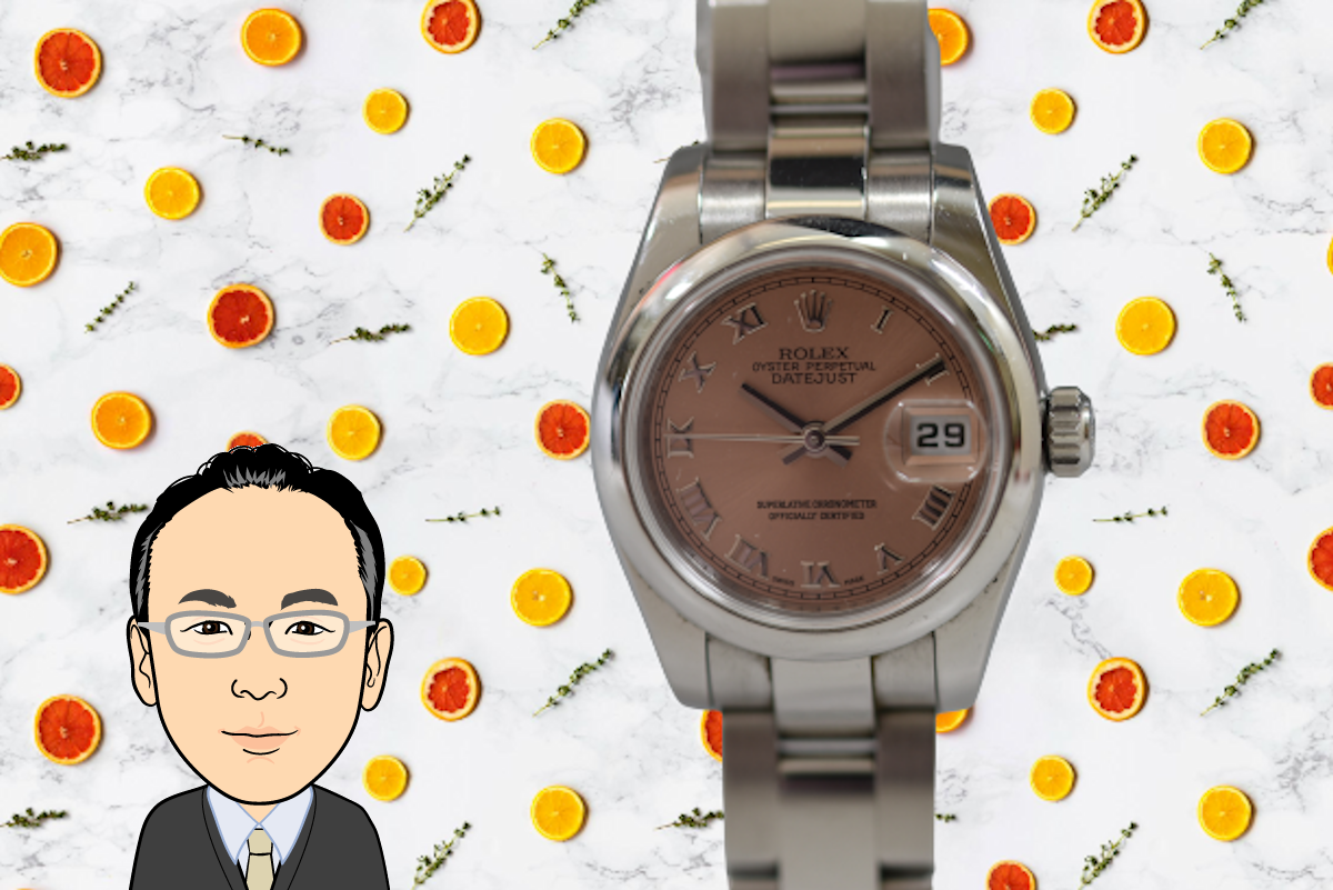 ROLEX 【ロレックス】116264 オイスターパーペチュアル デイトジャスト ピンクローマ 画像1