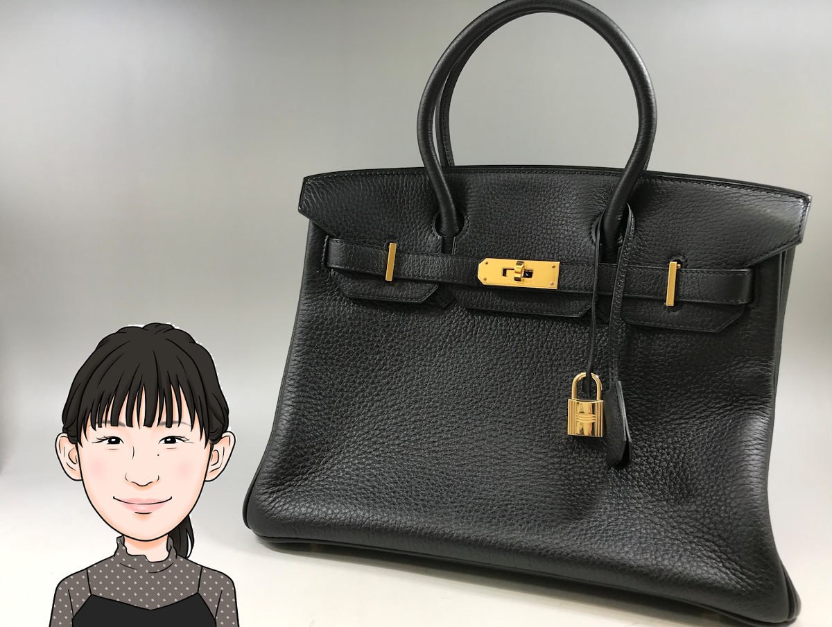 HERMES 【エルメス】 バーキン30 黒 画像1