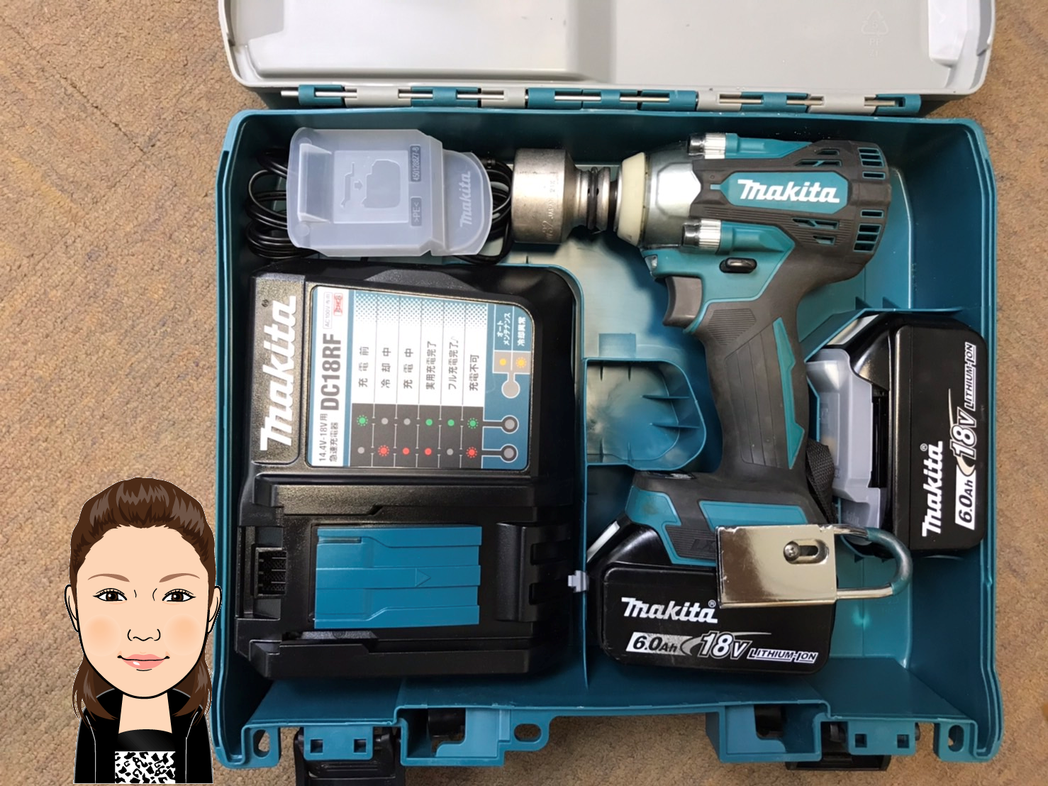 makita【マキタ】インパクトレンチ 300DRGX 画像1