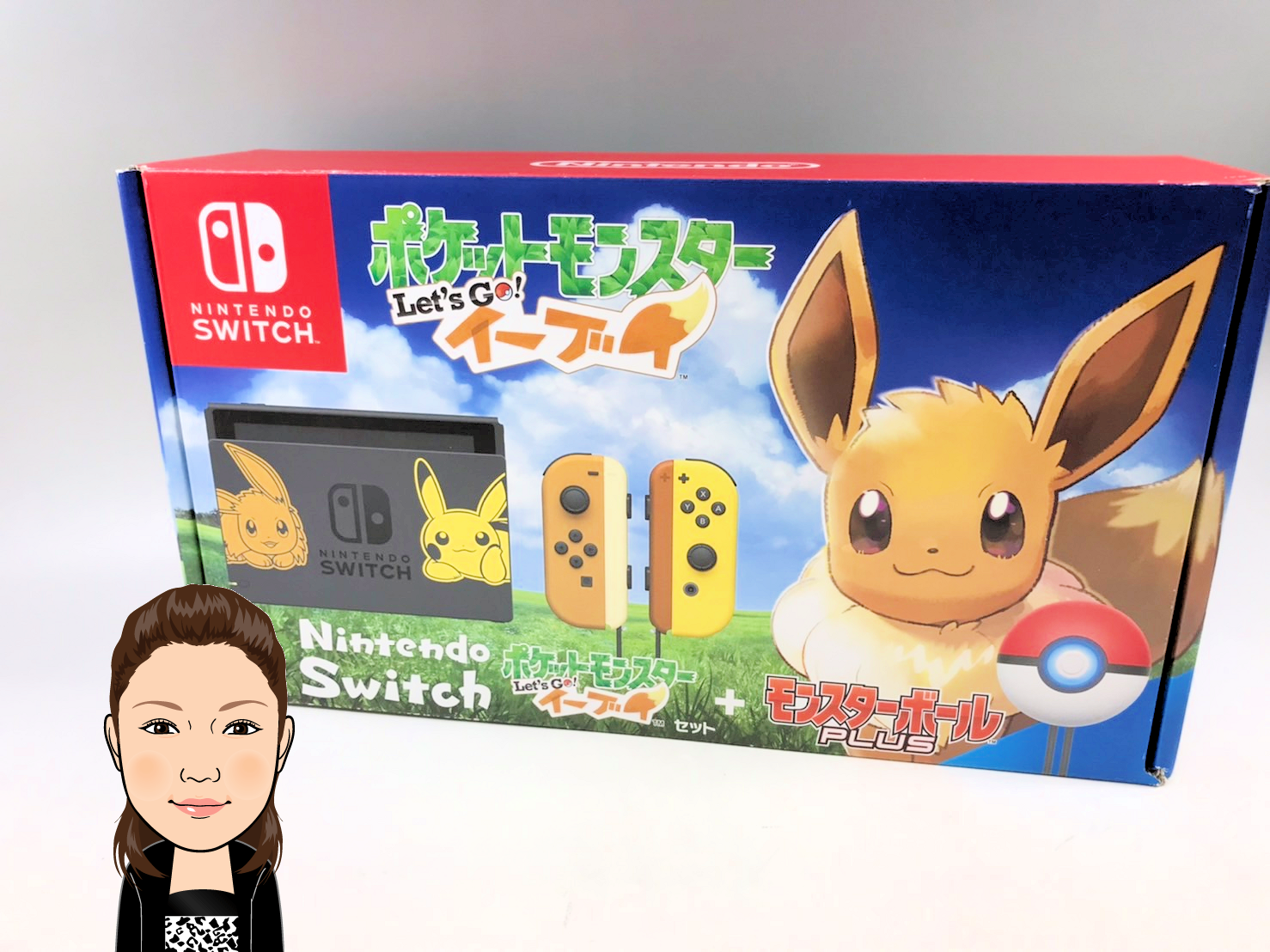 Nintendo Switch【任天堂スイッチ】ニンテンドースイッチ 旧型 ゲーム機 レッツゴーイーブイセット 画像1