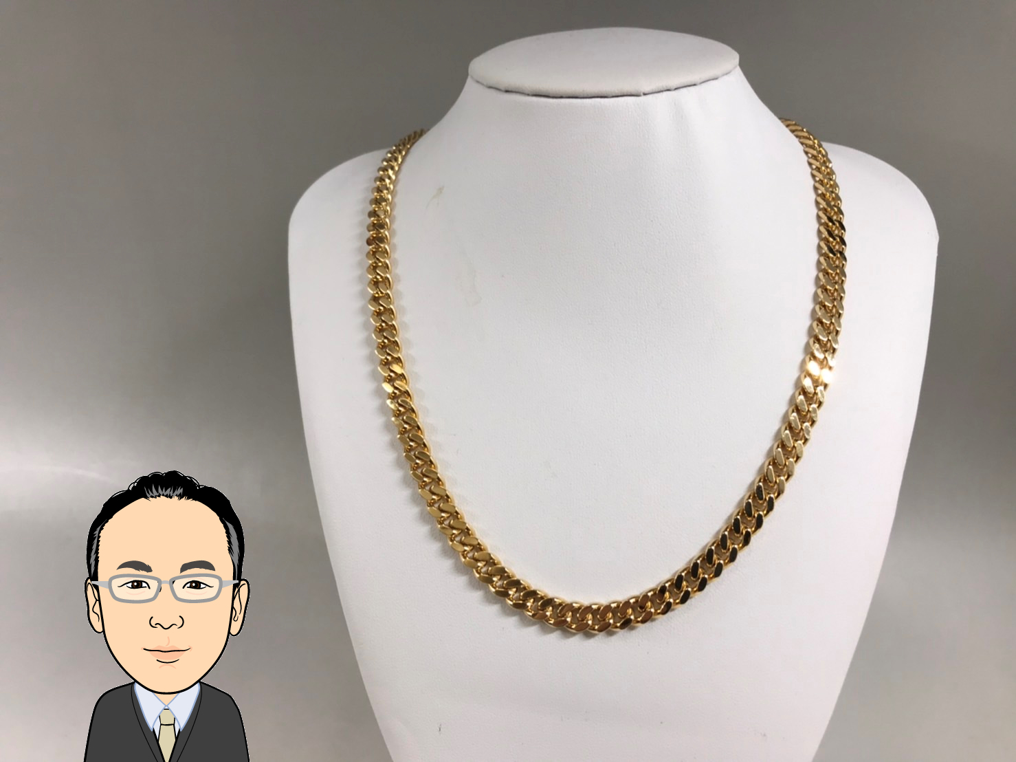 K18 18金 喜平 キヘイ ネックレス 画像1