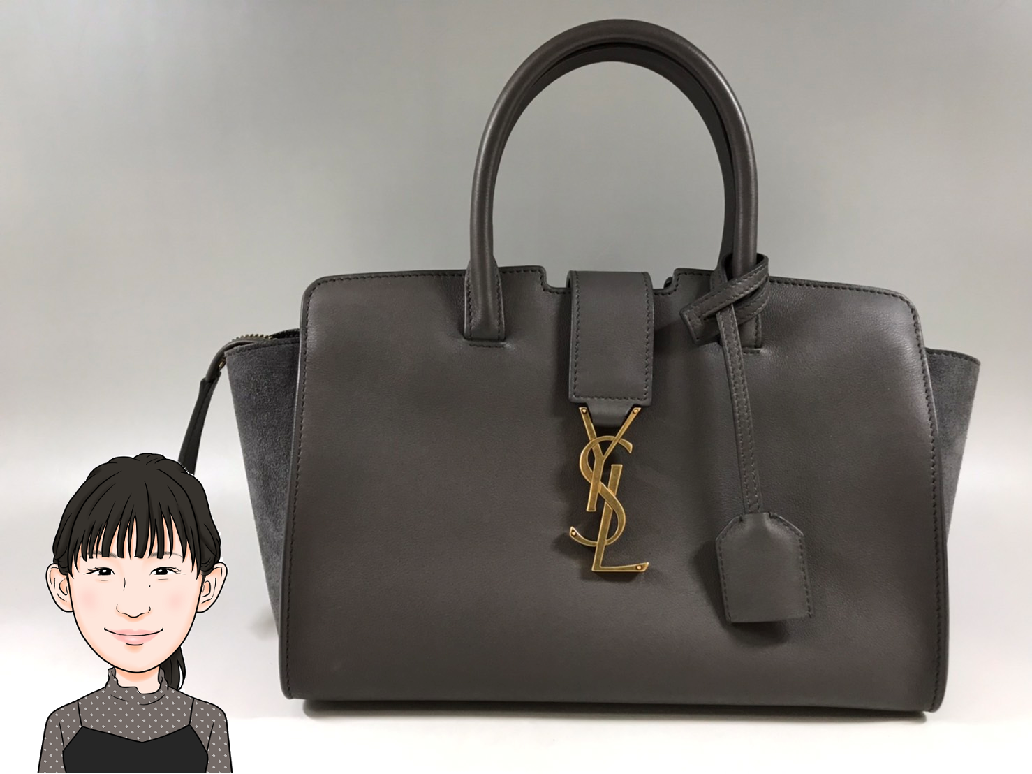 SAINT LAURENT【サンローラン】 ベイビーカバス ハンドバッグ 画像1