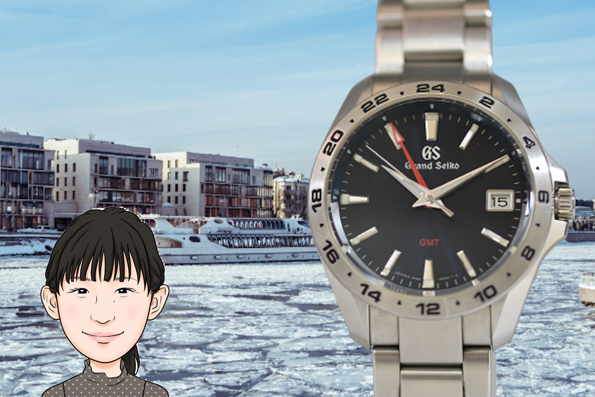 GRAND SEIKO 【グランドセイコー】GMT 9F86-0AB0 紳士用時計 画像1