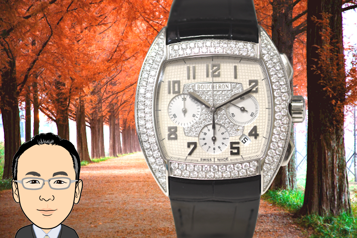 BOUCHERON 【ブシュロン】 MEC クロノグラフ WA006213 メンズ 腕時計 画像1