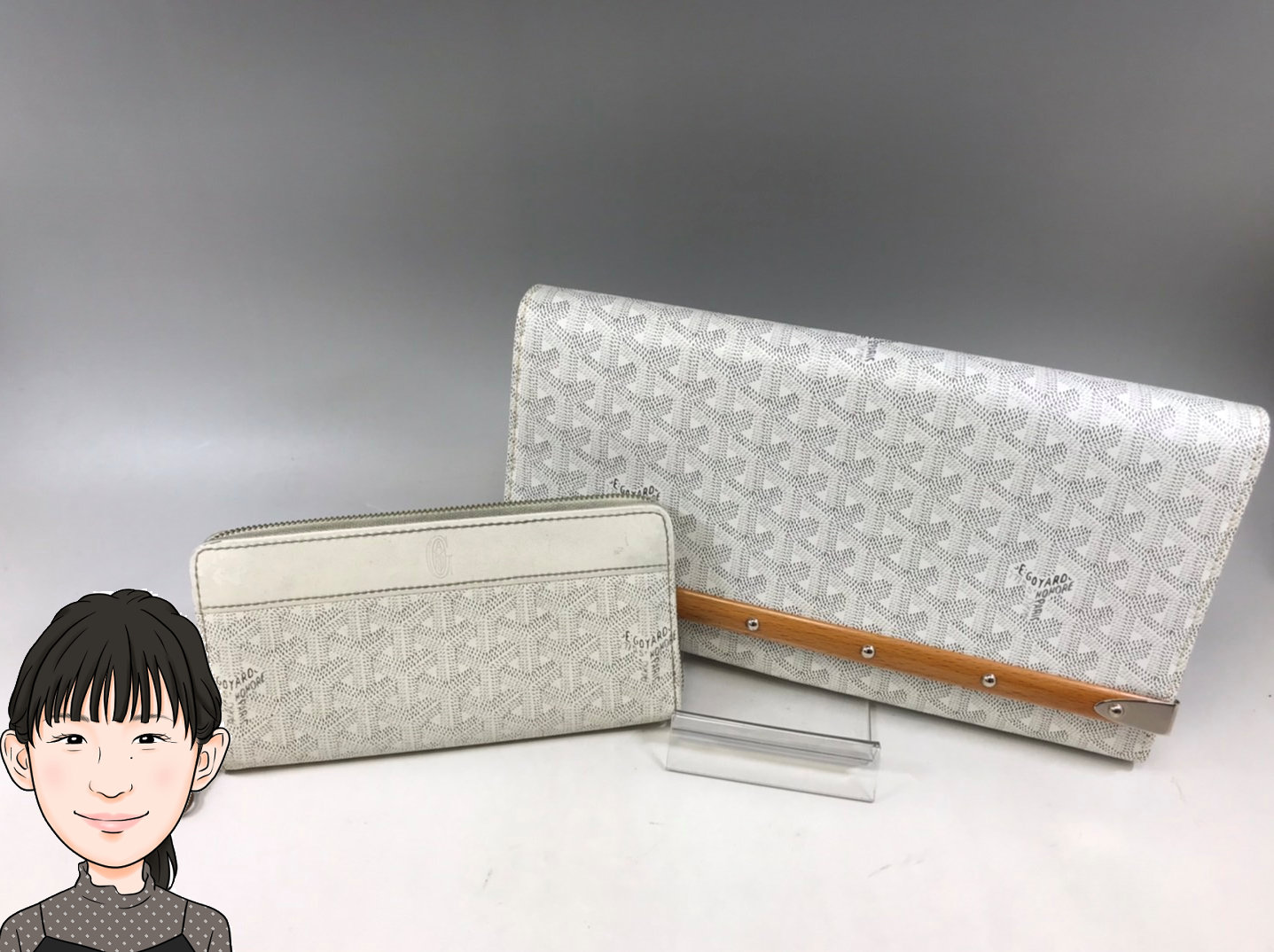 GOYARD【ゴヤール】 クラッチバッグ ラウンドファスナー長財布 画像1