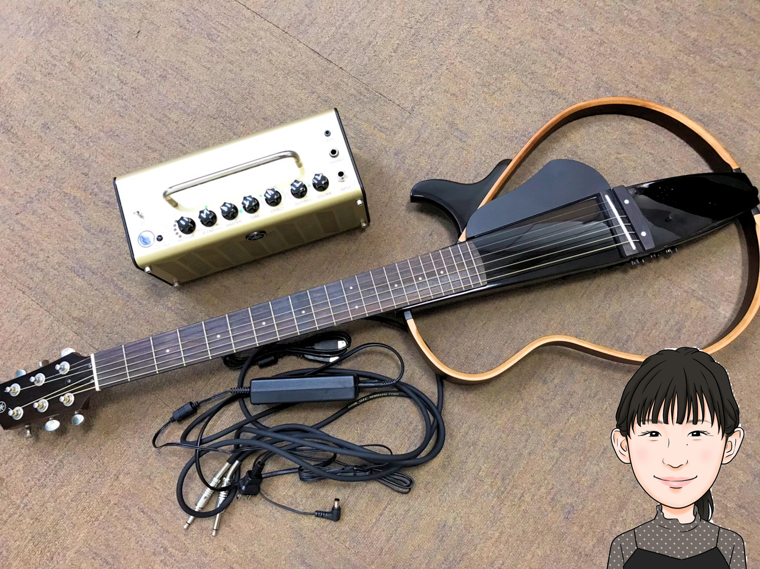 YAMAHA 【ヤマハ】 サイレントギター アンプ 画像1