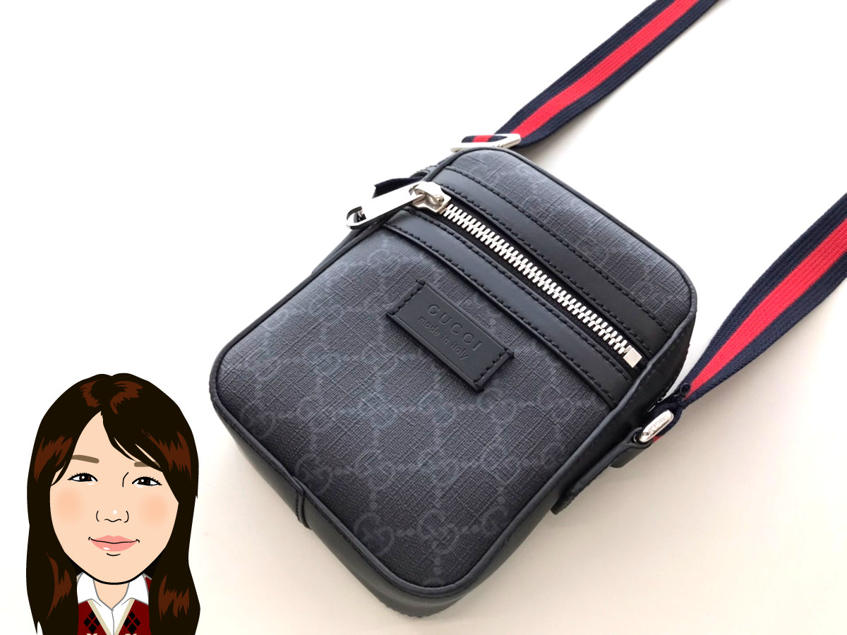 GUCCI 【グッチ】 GGスプリーム ショルダーバッグ ボディバッグ 画像1