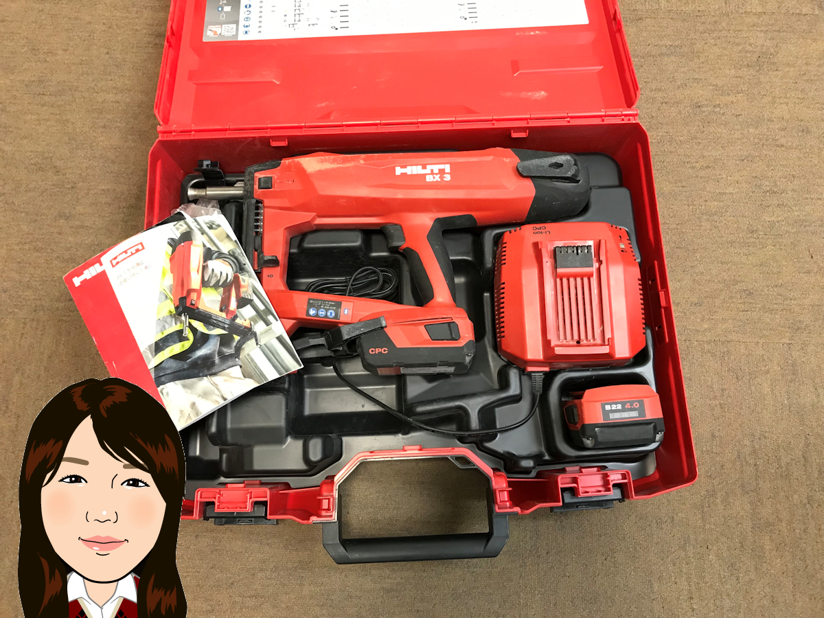 HILTI【ヒルティ】充電式鋲打ち機 BX3 釘打ち機 コードレス 画像1