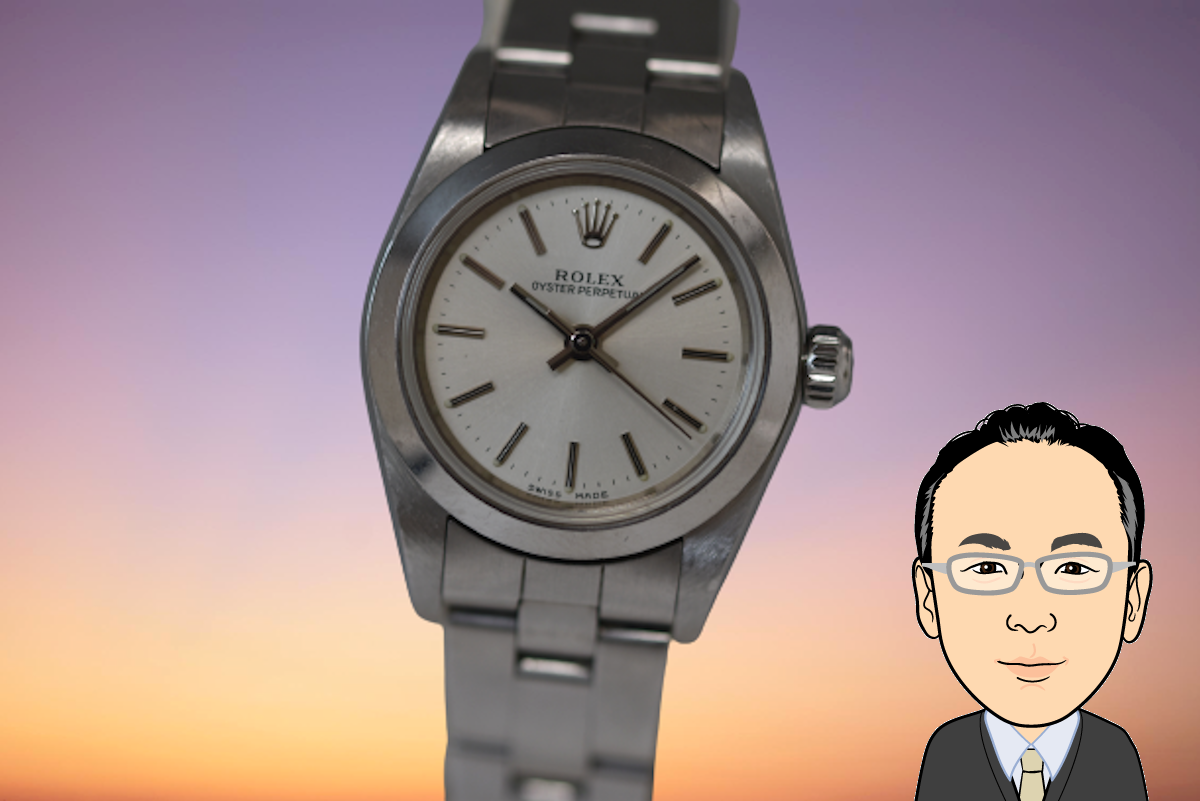 ROLEX【ロレックス】オイスターパーペチュアル 76080 女性用時計 画像1