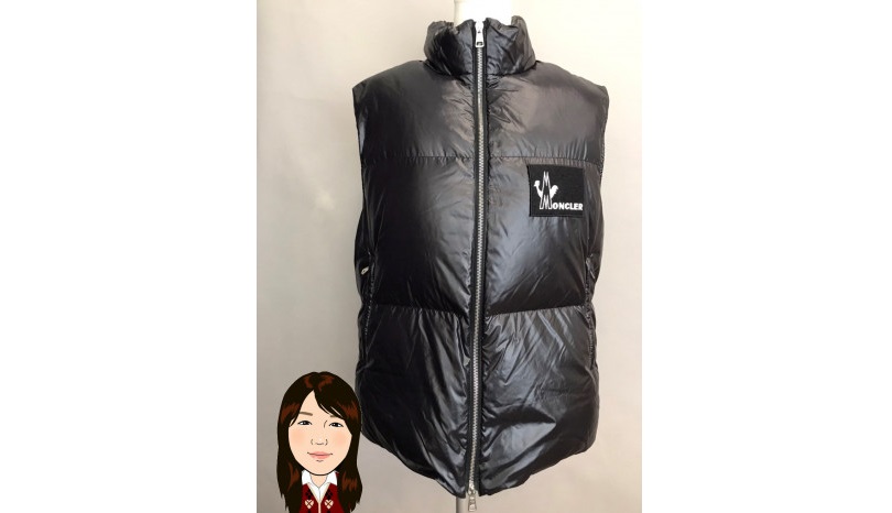 MONCLER 【モンクレール】 黒 ダウンベスト 画像1