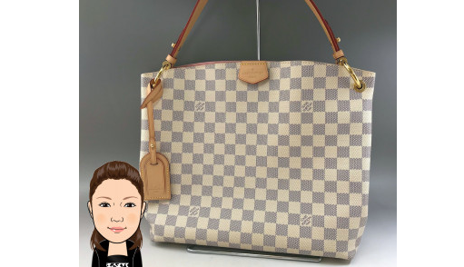 LOUIS VUITTON 【ルイヴィトン】 ダミエアズール グレースフルPM トートバッグ 画像1