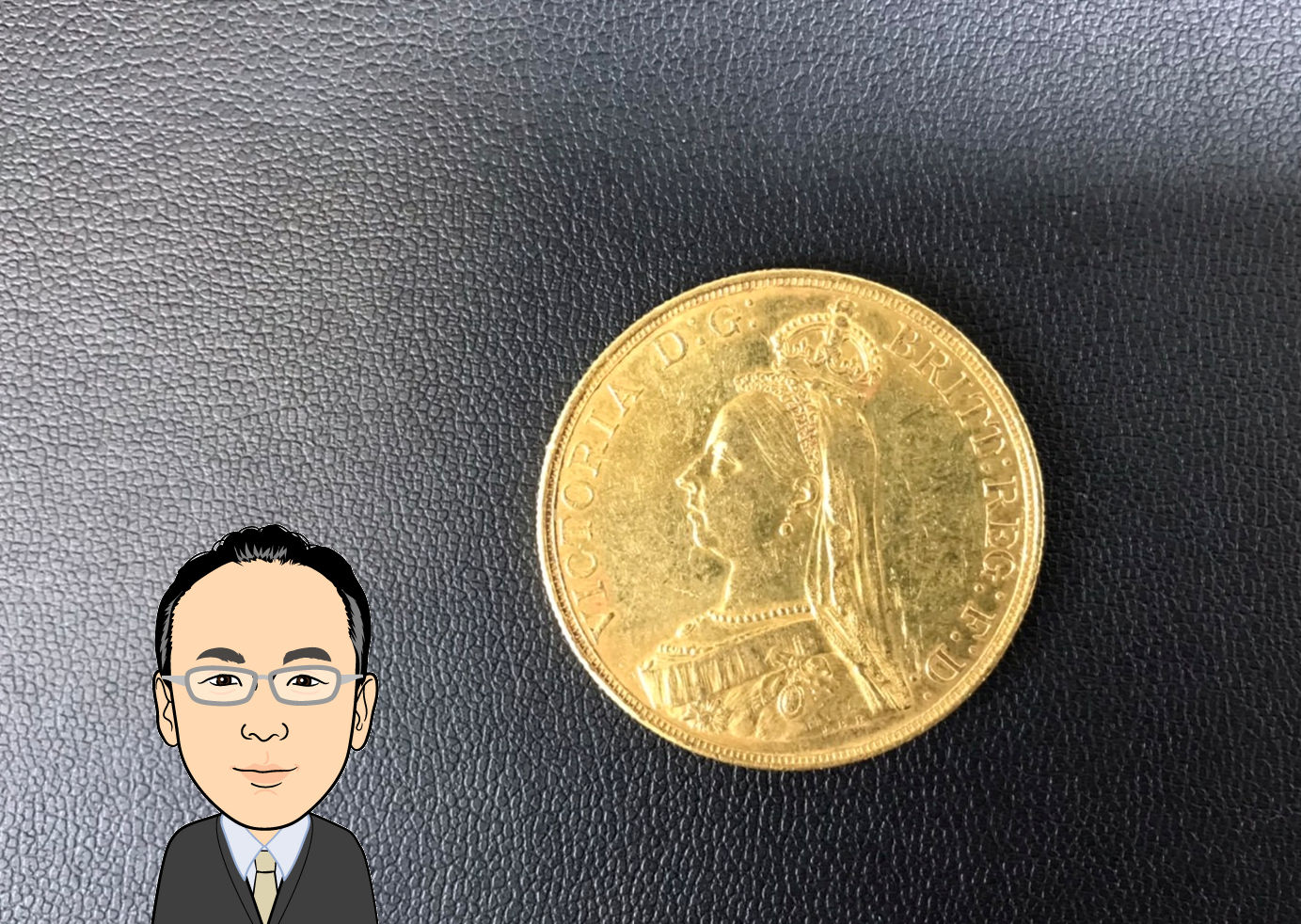 K22 22金 ビクトリア・ジュビリー コイン 金貨 画像1