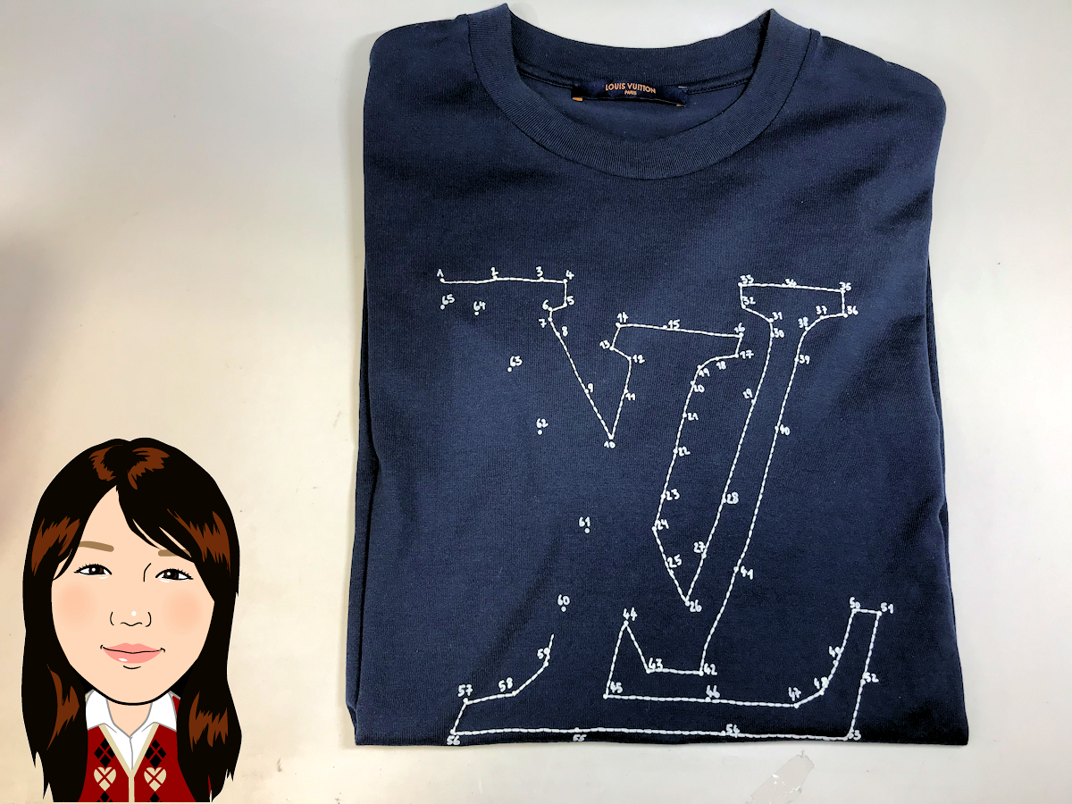 LOUIS VUITTON 【ルイヴィトン】ロゴ Tシャツ 2020AW RM212Q 画像1