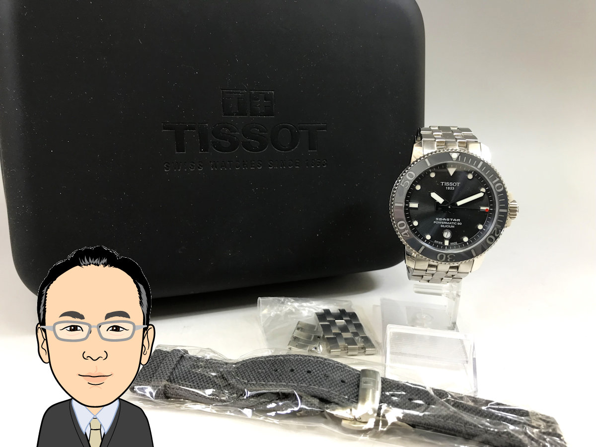 TISSOT【ティソット】シースター T120407A 紳士用 時計 画像1