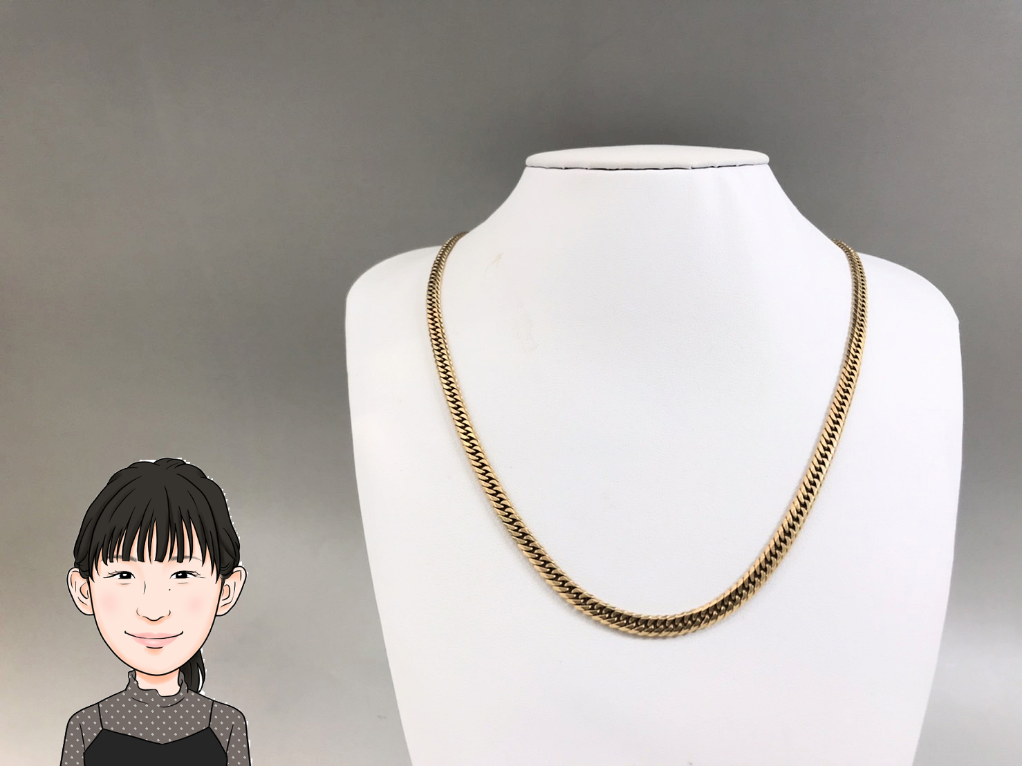 K18 18金 喜平 キヘイ ネックレス 画像1