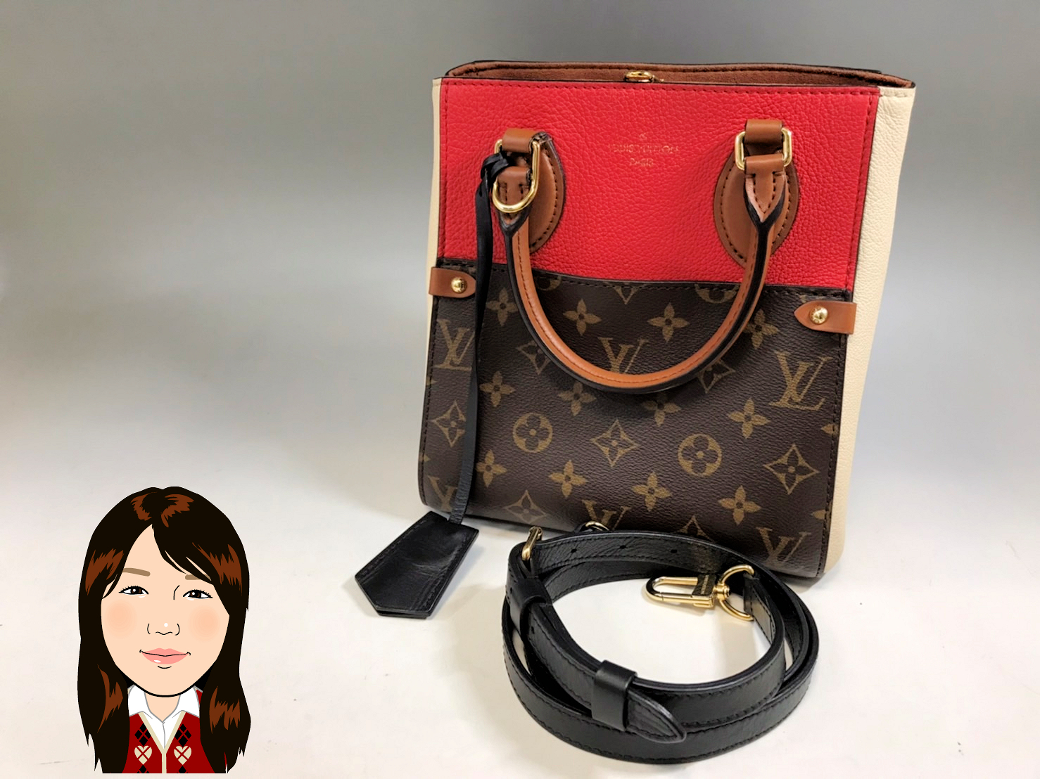 LOUIS VUITTON 【ルイヴィトン】 モノグラム フォールドトートPM M45389 画像1