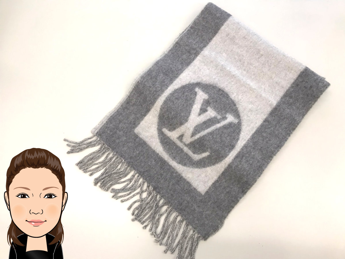 LOUIS VUITTON 【ルイヴィトン】 エシャルプカーディフ マフラー 画像1