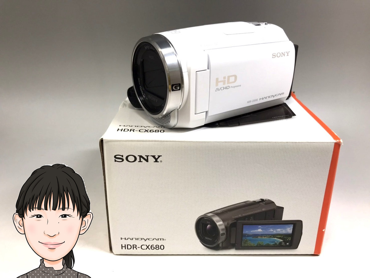 SONY【ソニー】ビデオカメラ HDR-CX680 画像1