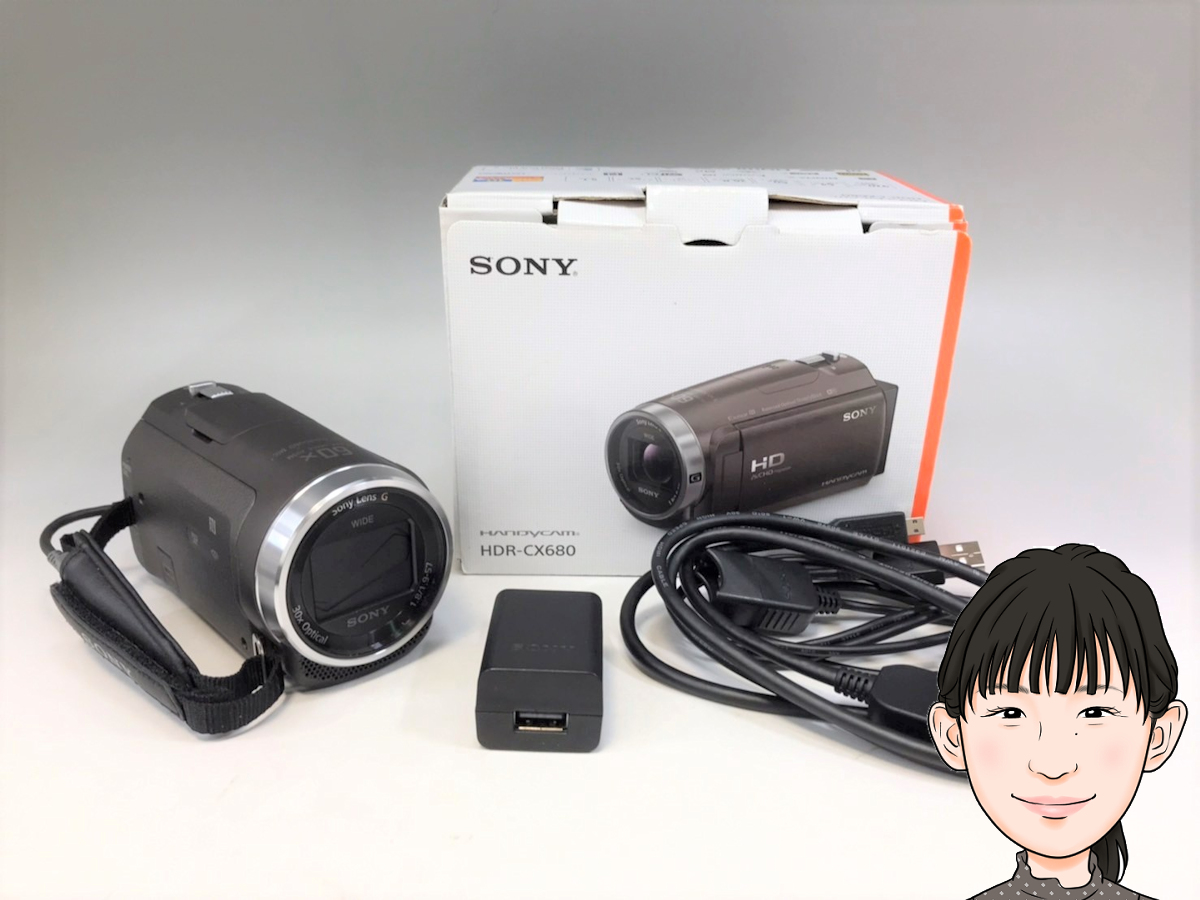 SONY【ソニー】ビデオカメラ HDR-CX680 画像1
