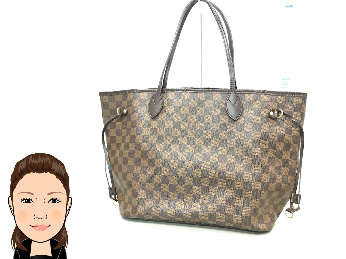 LOUIS VUITTON 【ルイヴィトン】 ダミエ ネヴァーフルMM トートバッグ 画像1