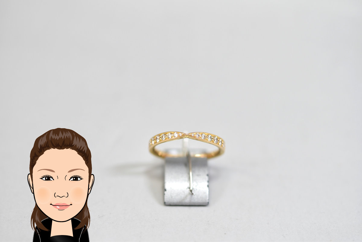 Tiffany 【ティファニー】 K18 18金 ダイヤモンド ハーモニー 指輪 画像1