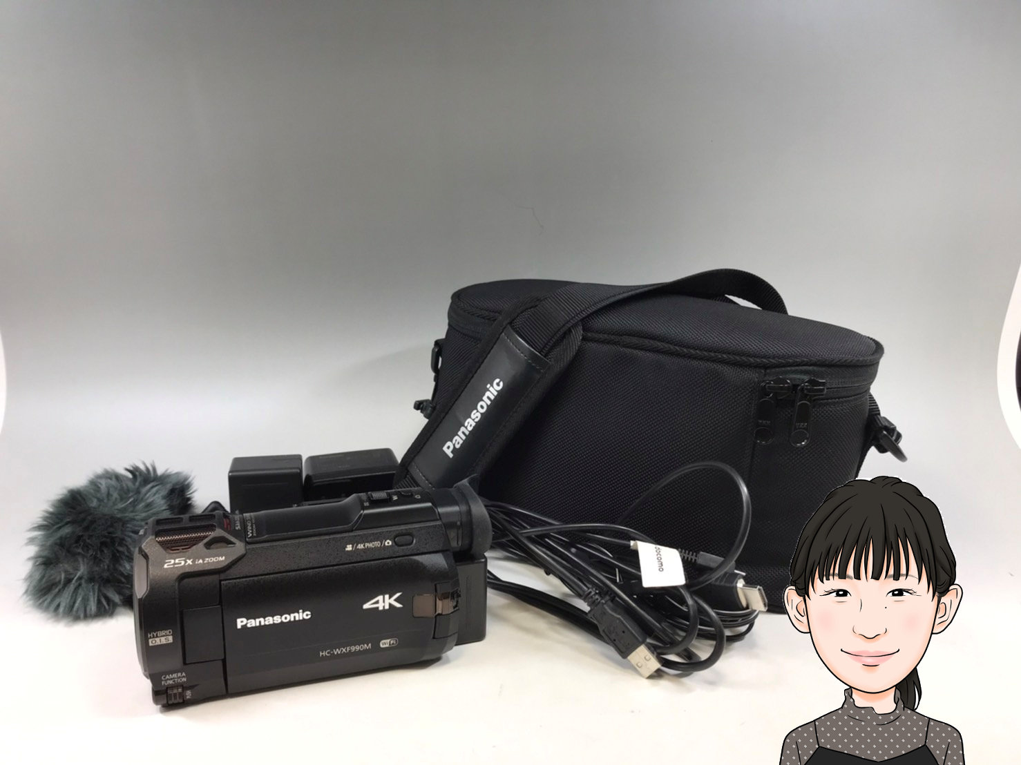 Panasonic 【パナソニック】 ビデオカメラ HC-WXF990M 画像1
