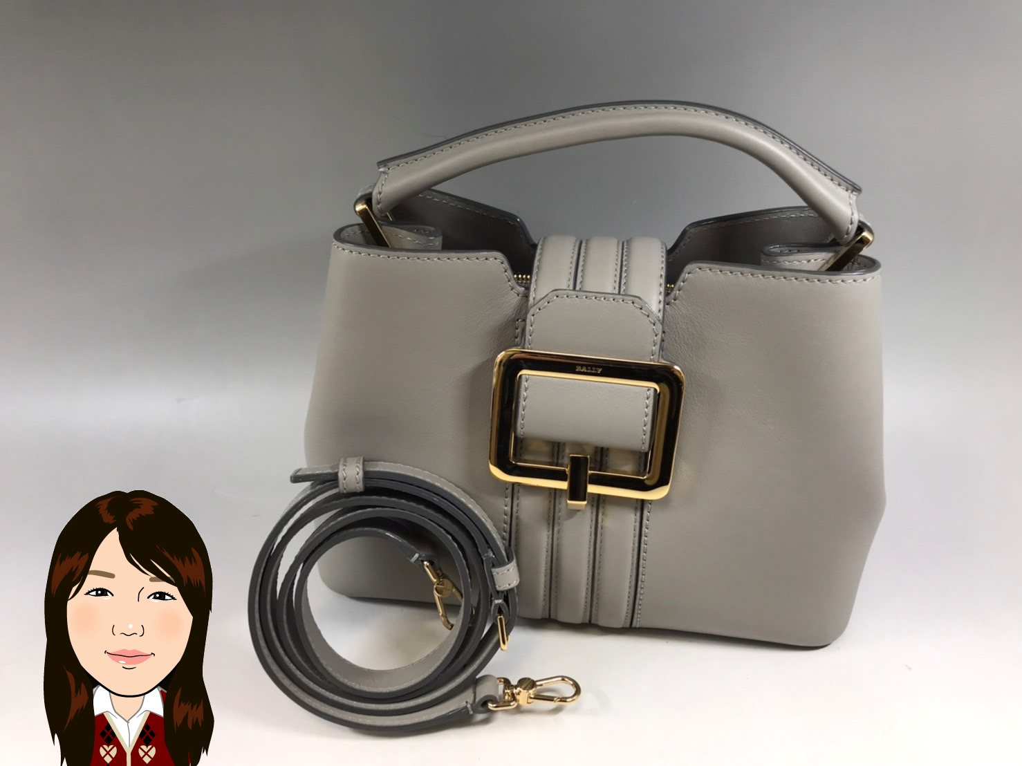 BALLY 【バリー】 革 2WAYバッグ 画像1