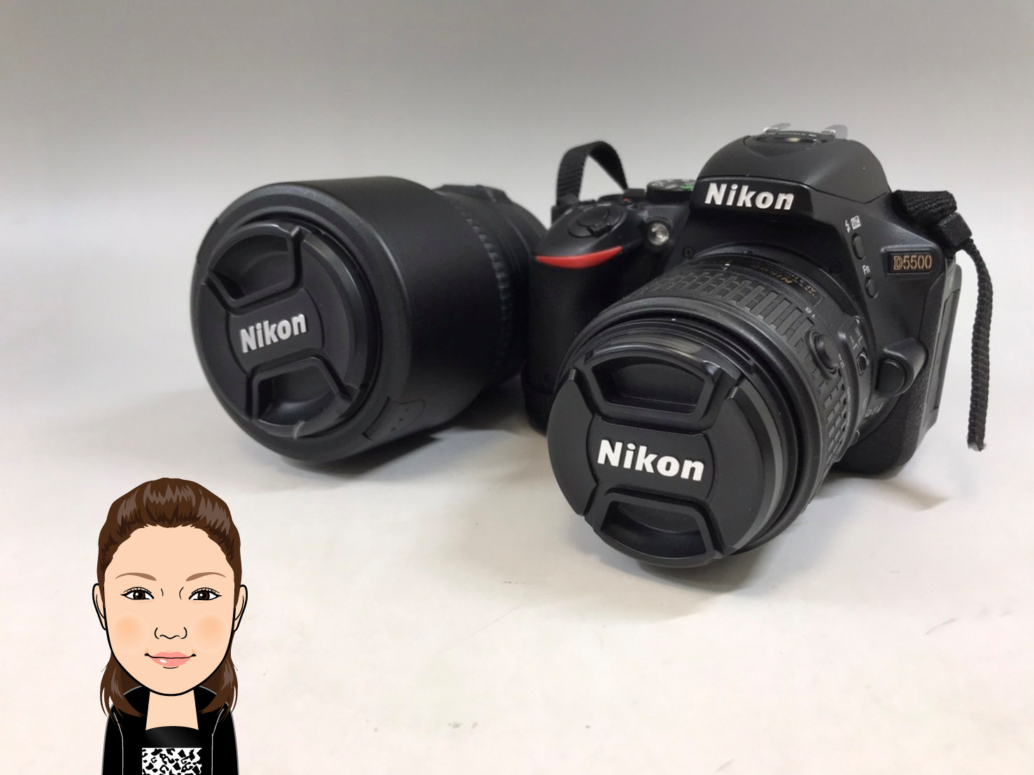 Nikon 【ニコン】 ダブルズームキット D5500 デジタル一眼レフカメラ 画像1