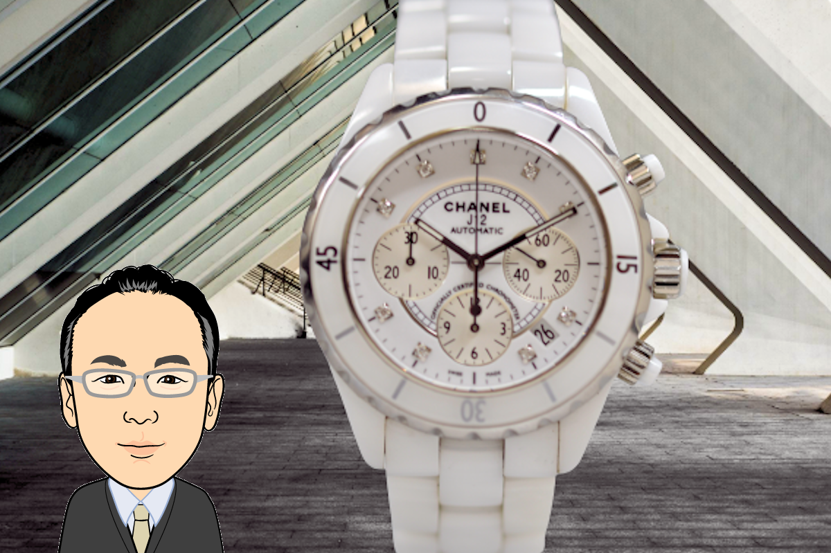 CHANEL 【シャネル】 J12 H2009 メンズ 紳士用 クロノグラフ セラミック 画像1