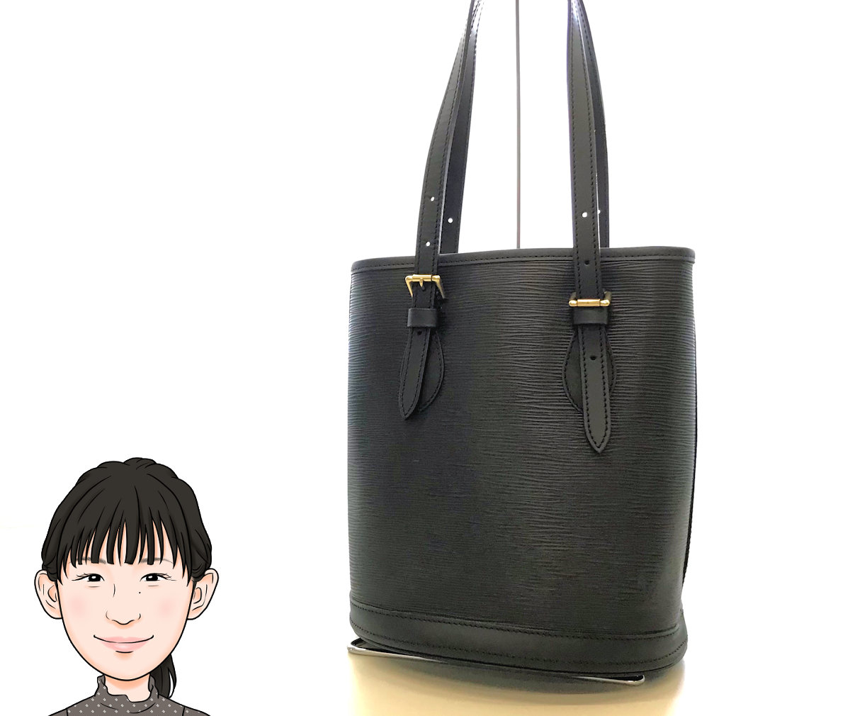 LOUIS VUITTON 【ルイヴィトン】 エピ バケットPM ショルダーバッグ 画像1