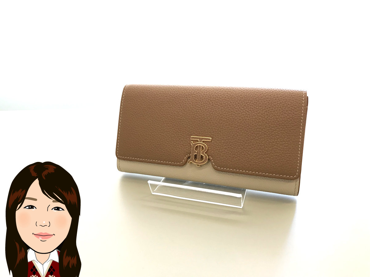 BURBERRY 【バーバリー】 トライトーン TBコンチネンタルウォレット 長財布 画像1