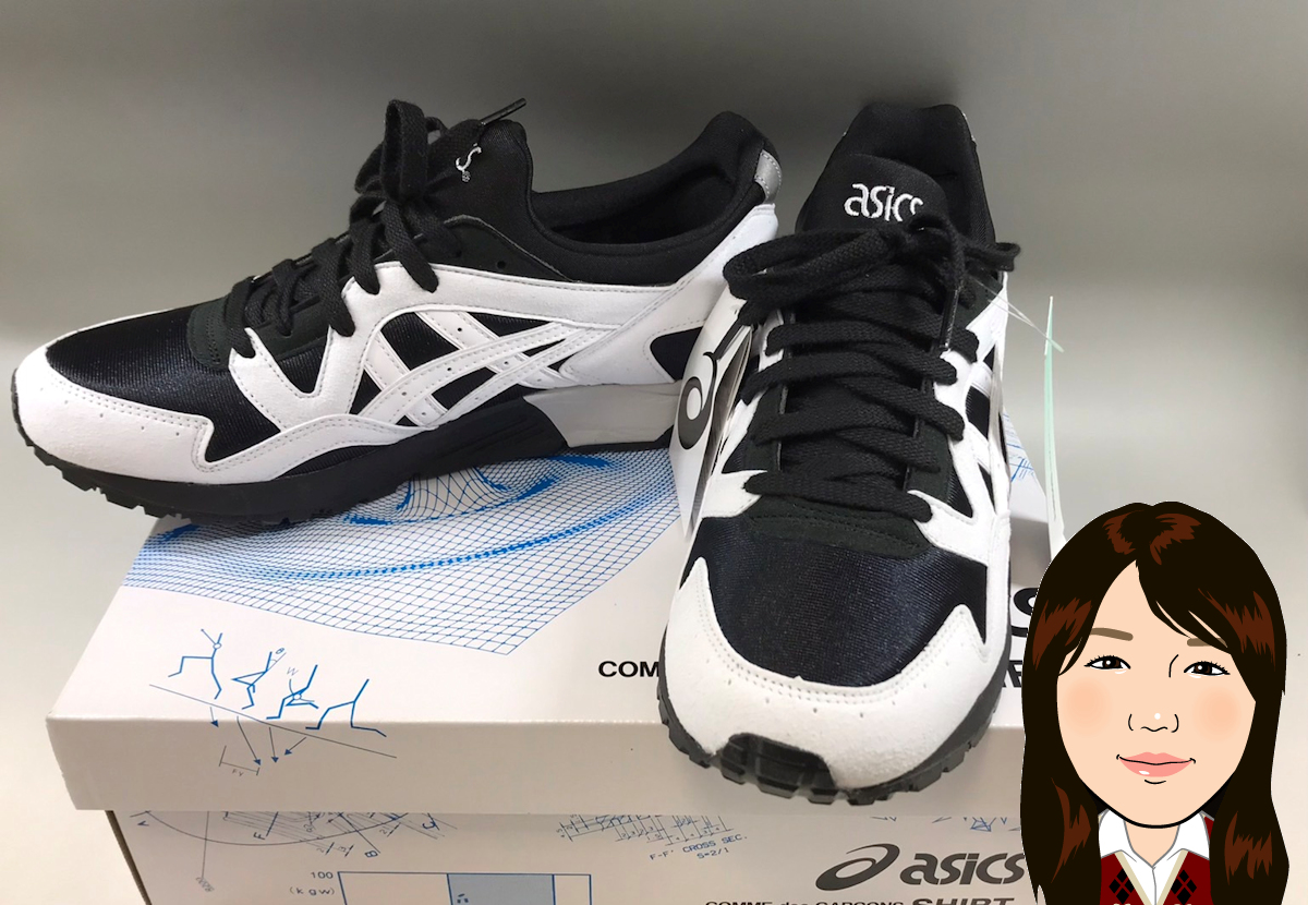 asics【アシックス】コムデギャルソン コラボ GEL-LYTE V (ファイブ) ゲルライト 5 スニーカー 画像1