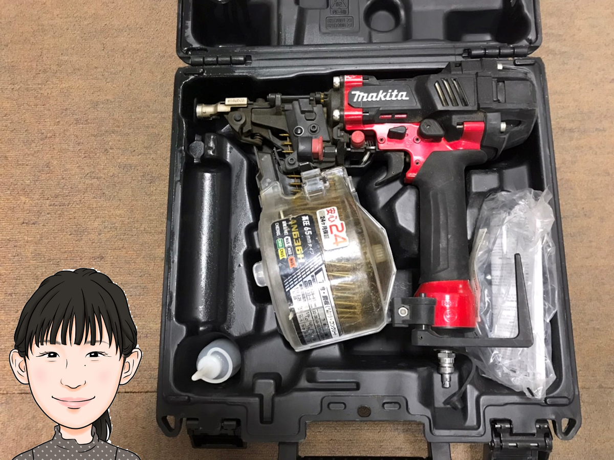 makita【マキタ】高圧エアー釘打ち機 AN636H 画像1