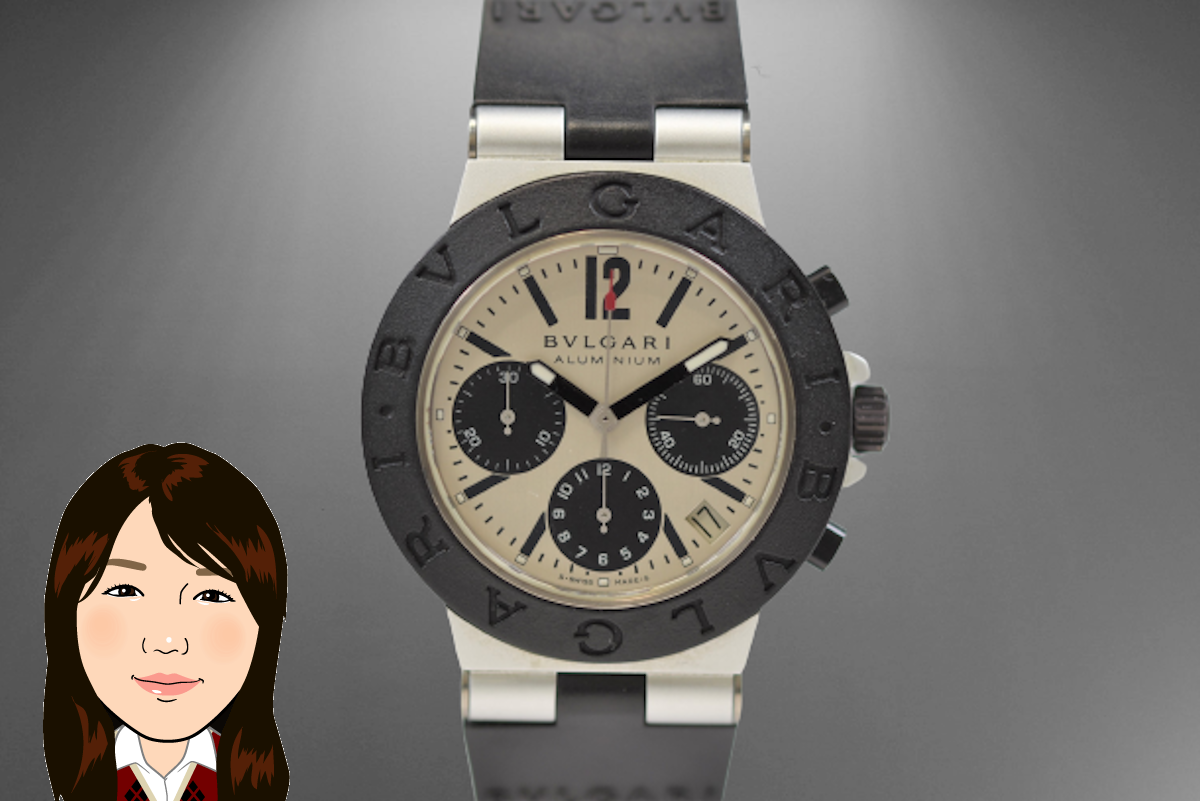 BVLGARI 【ブルガリ】アルミニウム AC38TA 時計 紳士用 画像1