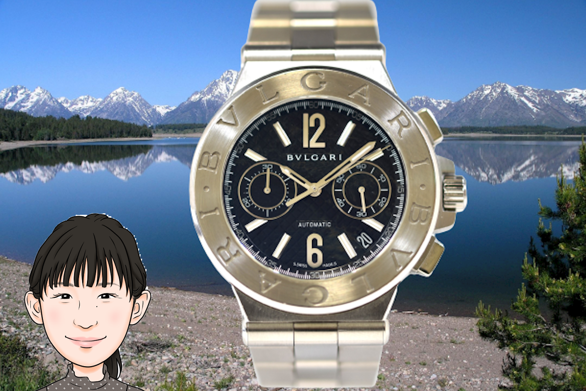 BVLGARI 【ブルガリ】ディアゴノ クロノグラフ 紳士用時計 DG40SCH 画像1