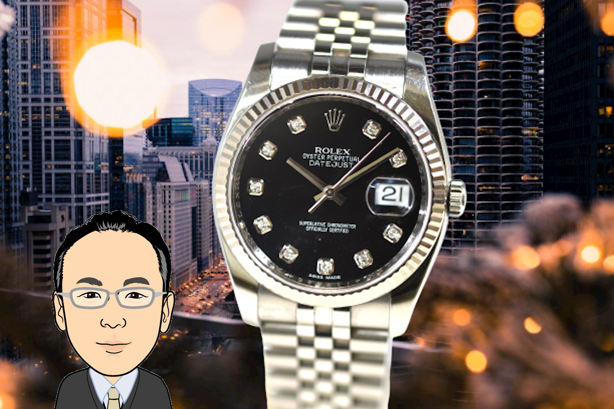 ROLEX 【ロレックス】 デイトジャスト 116234G 紳士用時計 画像1