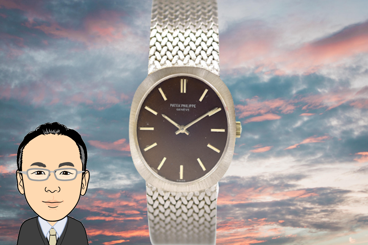 PATEK PHILIPPE 【パテックフィリップ】 ゴールデンエリプス ホワイトゴールド 紳士用時計 画像1