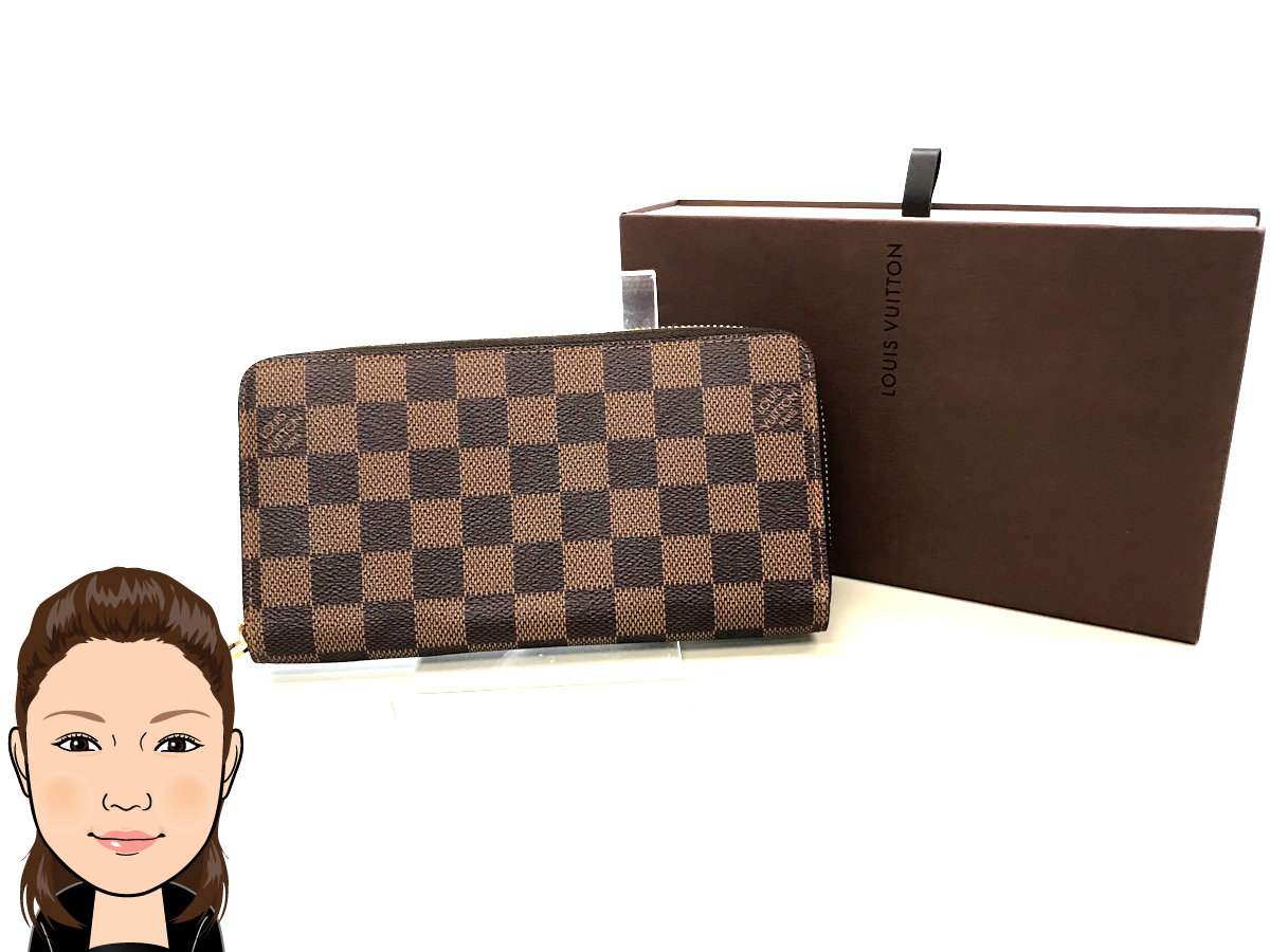 LOUIS VUITTON 【ルイヴィトン】 ダミエ ジッピーウォレット 長財布 画像1