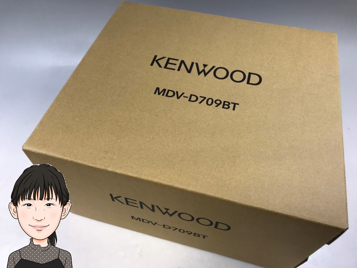 KENWOOD 【ケンウッド】 カーナビ 彩速ナビ MDV-D709BT 画像1