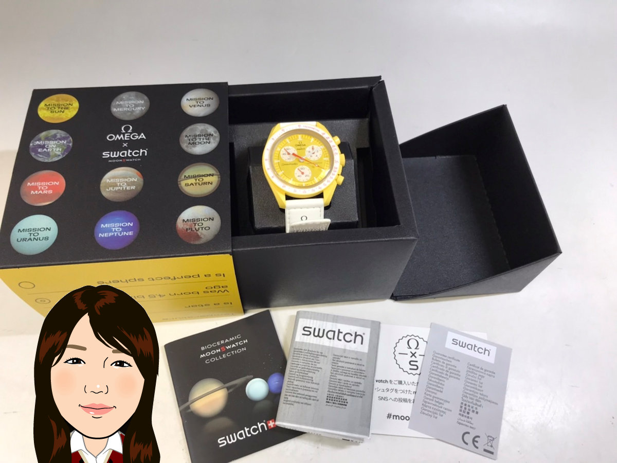 Swatch【スウォッチ】オメガ Mission to the Sun コラボ 紳士用時計 画像1