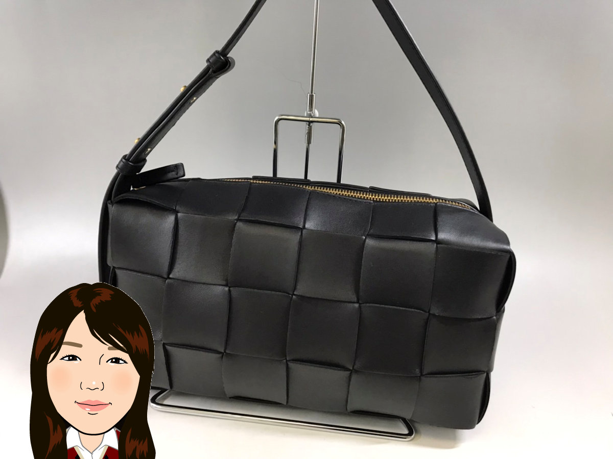 BOTTEGA VENETA 【ボッテガヴェネタ】イントレチャート ブリックカセット ハンドバッグ 画像1