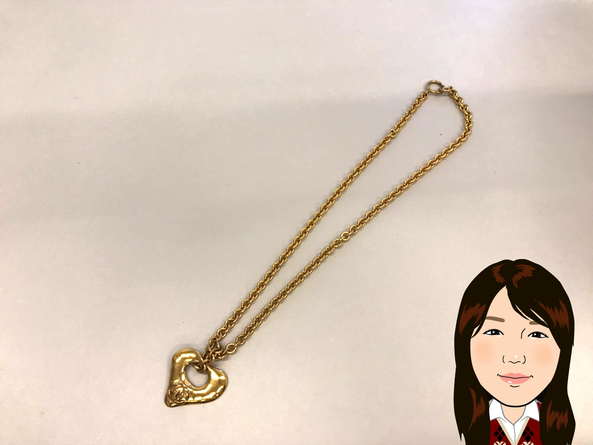 CHANEL 【シャネル】 GP ハート ネックレス 画像1