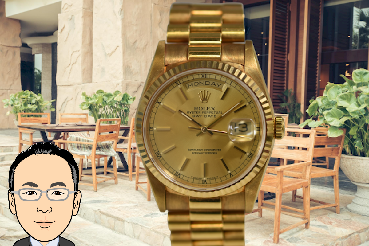 ROLEX 【ロレックス】デイデイト 18238 紳士用時計 画像1