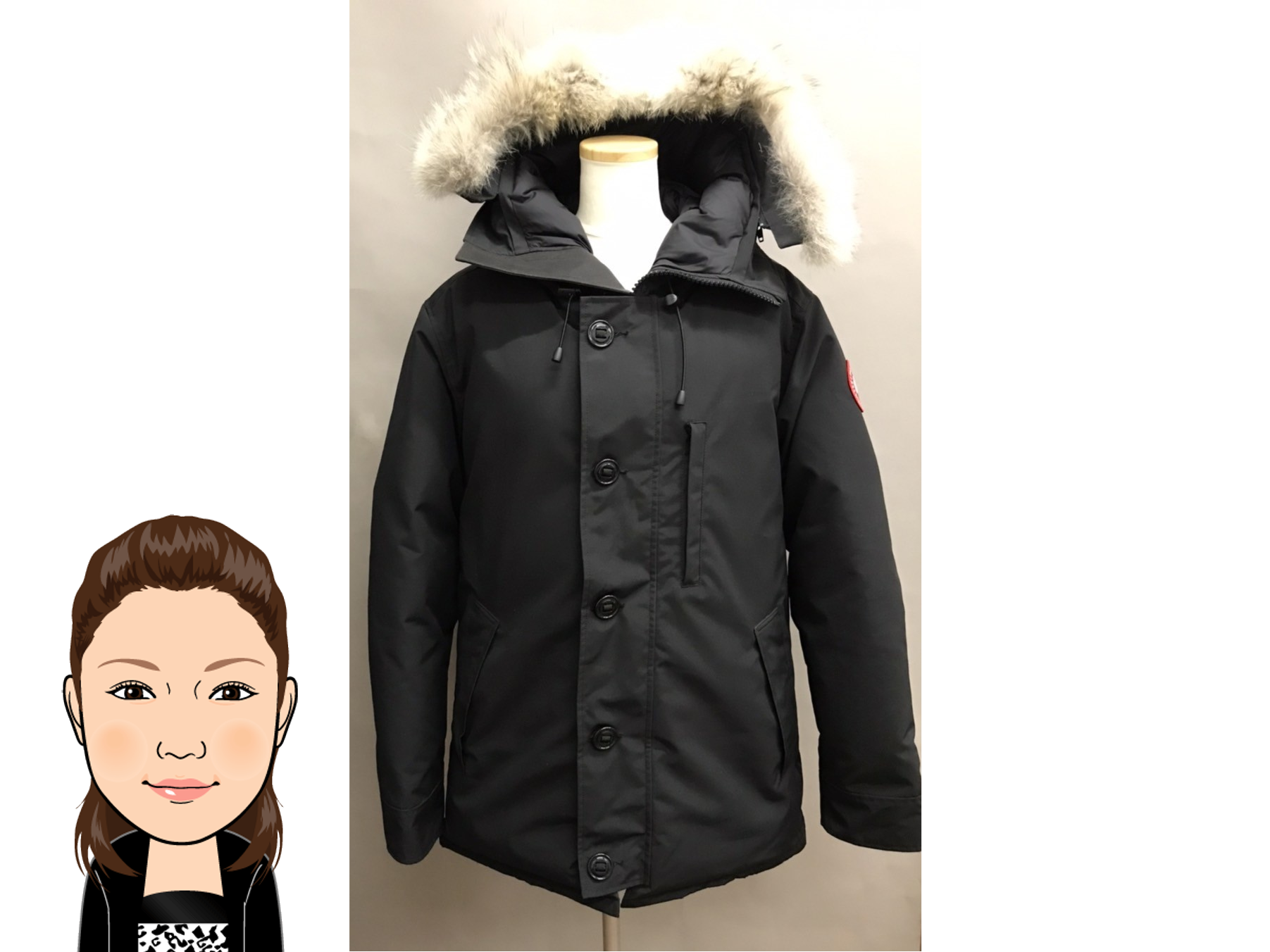 CANADA GOOSE 【カナダグース】 ロングダウン メンズ 画像1