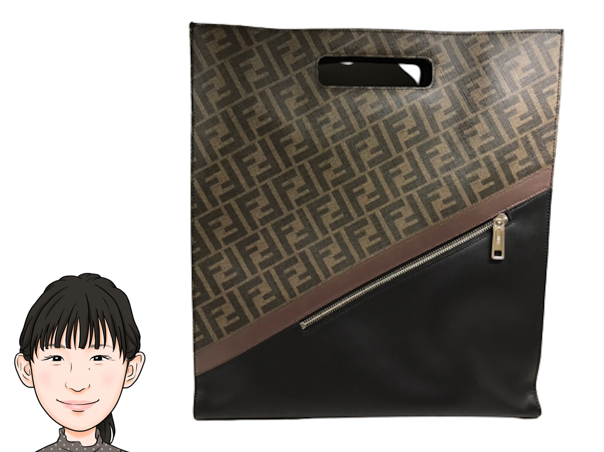 FENDI 【フェンディ】 ズッカ柄 トートバッグ 画像1