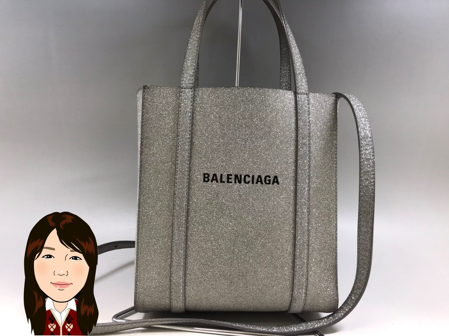 BALENCIAGA 【バレンシアガ】 エブリデイトート ラメ 画像1