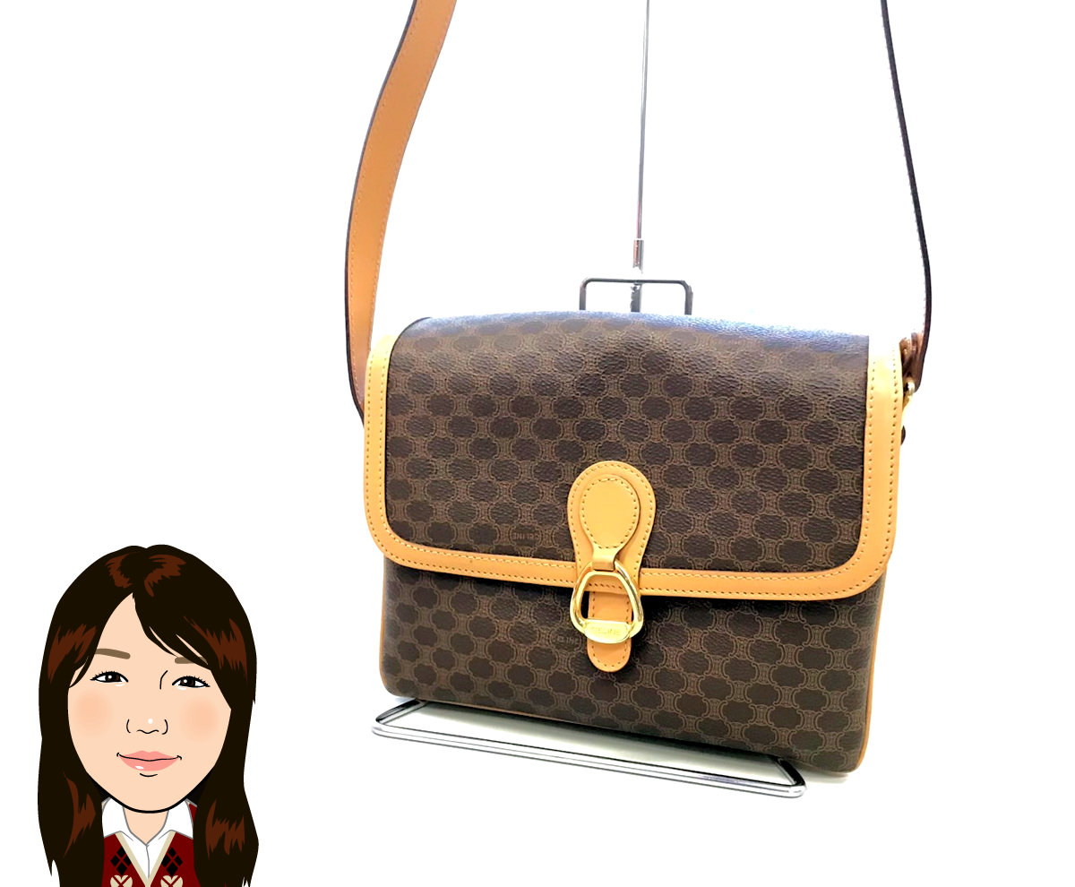 CELINE 【セリーヌ】 マカダム ショルダーバッグ 画像1